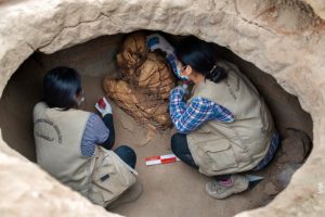 Pronađena hiljadu godina stara mumija u položaju fetusa