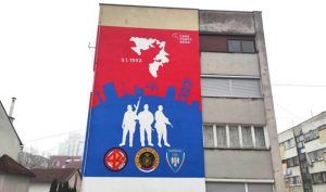 Srpska je sva u znaku Dana Republike: U Prijedoru osvanuo mural povodom 9. januara