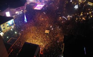 Najposjećeniji doček: Rekordan broj ljudi na proslavi Nove godine u Banjaluci