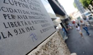 Sramota u Puli: Ipisani grafiti sa kukastim krstom na Međunarodni dan sjećanja na žrtve Holokausta