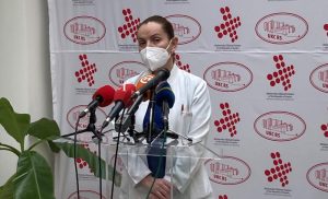 Zeljkovićeva o stanju na UKC-u: Sve veći broj hospitalizovanih pacijenata, ali i zaraženih radnika