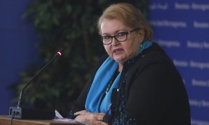 Turkovićeva tokom sastanka sa ambasadorima EU: BiH će glasati za suspenziju Rusije