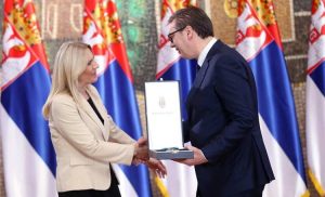 Velika čast: Vučić odlikovao predsjednicu Republike Srpske