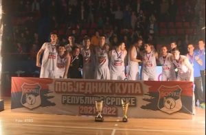 Košarkaši Borca pobjednici Kupa Republike Srpske