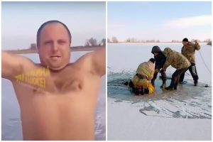 Muškarac se udavio pred ženom: Snimala ga kako skače u ledenu vodu VIDEO