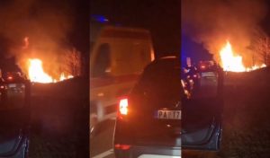 Detalji sudara traktora i automobila: Vozač izgorio, suvozač izdahnuo na putu do bolnice