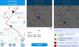 Nadograđena mobilna aplikacija za javni prevoz: Pratite autobus i na prigradskim linijama