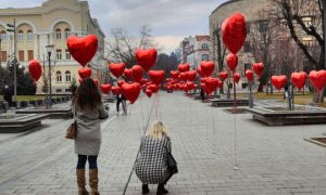 Dan zaljubljenih u Banjaluci: Crveni baloni u Parkiću