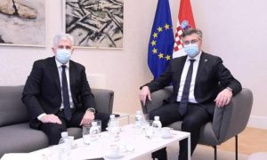 Čović i Plenković saglasni: Izmjene Izbornog zakona važne za skladne odnose tri naroda