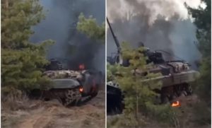 Pokušaj upada ukrajinskih diverzanata: Rusija objavila snimke uništenih oklopnih vozila