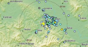 Slabiji zemljotres registrovan na području Siska