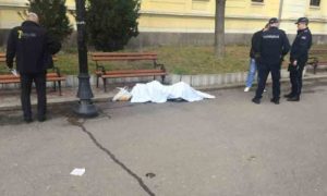 Horor na ulici: Muškarac pao pored klupe, Hitna pomoć mogla samo konstatovati smrt