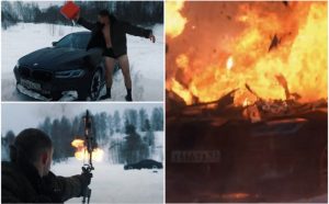 Olako uništio skupocjeni BMW! Polio ga benzinom, pa pogodio zapaljenom strijelom VIDEO