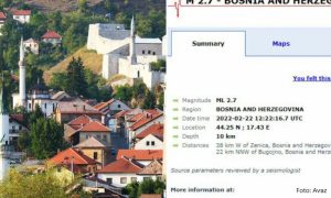 Tlo se ponovo treslo: Zemljotres se osjetio u Travniku, Vitezu i Zenici