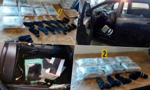 Hapšenje na granici: Pokušala u “seatu” da prenese 20 pištolja i 17 kg marihuane