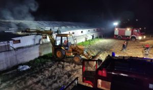 Vatra “progutala” farmu pilića u Karanovcu: Pričinjena šteta od oko 200.000 KM
