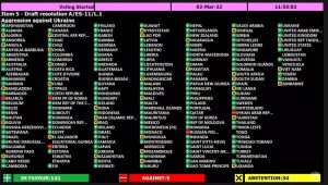 Završeno glasanje u UN: BiH i Srbija osudile rusku invaziju na Ukrajinu