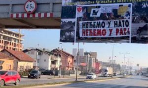 Banjaluka ne zaboravlja: Transparent nosi poruku “Nećemo u NATO” VIDEO