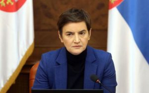 Brnabić: “Suština nisu tablice. Suština je da se nastavlja teror nad Srbima”