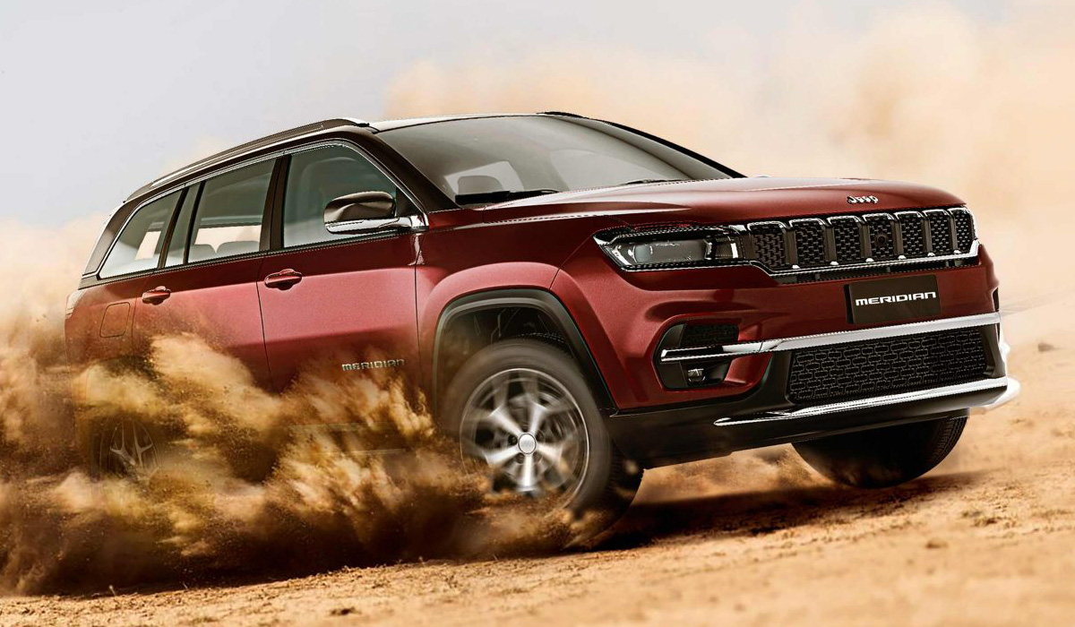 Kao brat Commandera: Predstavljen novi sedmosjed Jeep Meridian FOTO