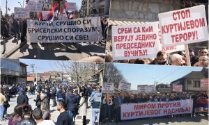 Protesti Srba na KiM: Kurti, srušio si Briselski sporazum, srušio si sve