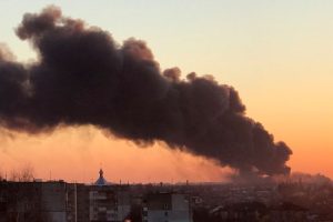 Eksplozije u Lavovu: Dim se nadvio iznad aerodroma