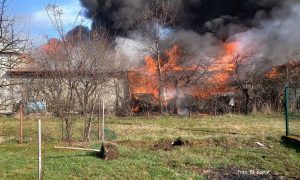 Požar “progutao” fabriku – šteta 200.000 KM: Iskra sa krova napravila buktinju