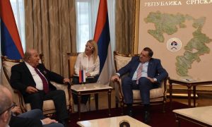 Dodik razgovarao sa Spirouom: Srpska brani Dejtonski sporazum