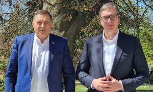 Dodik putuje u Beograd: Sutra se sastaje sa Vučićem u Vili “Mir”
