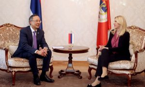 Cvijanovićeva sa visokim komesarom OEBS-a:  Srpska ima efikasne mehanizme zaštite manjinskih prava