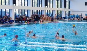 Vaterpolo spektakl na novom bazenu u Trebinju: Srbija savladala Crnu Goru