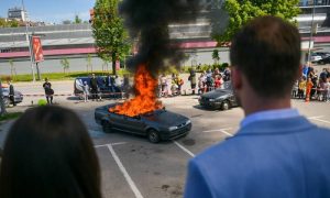 Poziv građanima da prisustvuju: Pokazna vježba vatrogasaca u Banjaluci