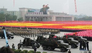 Prikazani balistički projektili: U Sjevernoj Koreji održana vojna parada