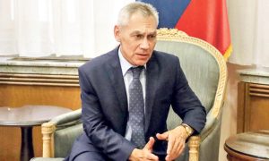 Bocan-Harčenko poslije sastanka sa predsjednikom Srbije: Vučić ima zahtjev za Zapad