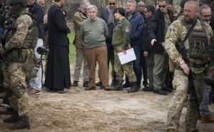 Gutereš posjetio Buču: Civili uvijek plaćaju najvišu cijenu