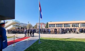 Zvaničnici položili vijence: Služenjem parastosa počelo obilježavanje 30 godina MUP-a Srpske