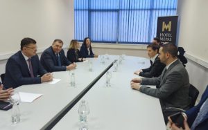 Uoči otvaranja Sajma privrede: U Mostaru se sastali Brnabićeva, Dodik i Tegeltija
