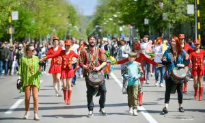 Prvi Banjalučki karneval: Defile ulicama grada do Trga Krajine