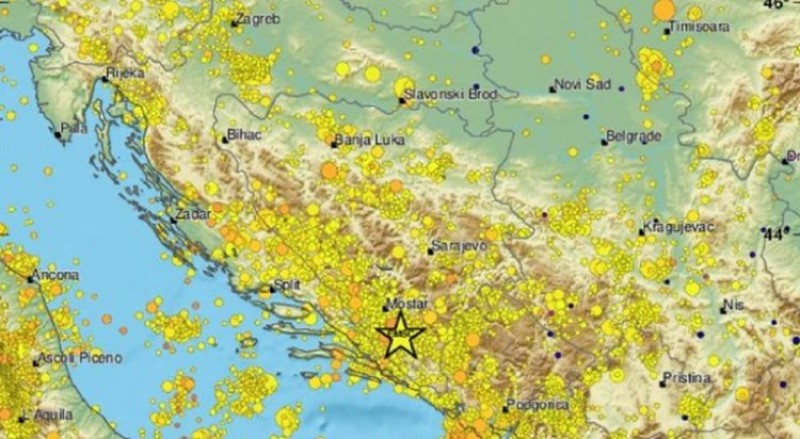 Objavljena mapa svih zemljotresa u regionu: Svi se sjećaju razaranja Banjaluke