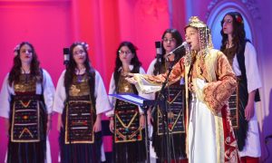 Baštini srpsku tradiciju sa Kosmeta: Mala Pavlina održala humanitarni koncert u Banskom dvoru