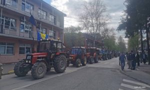 Građanima će dijeliti mlijeko: Protest mljekara i stočara u Živinicama