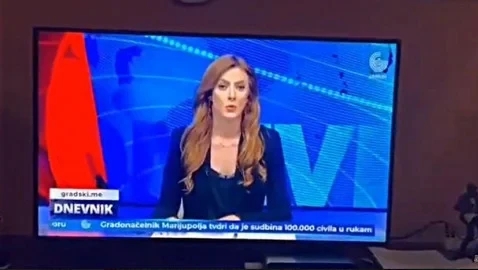 Voditeljka dnevnika u šoku: Opaaaa, uuuu…, u ovom trenutku događa se zemljotres…