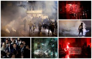 Haos u Parizu: Protest zbog Makronove pobjede, policija, suzavac…