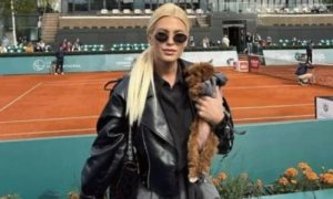 Bizaran potez djevojke Đokovićevog brata: Akreditovala psa za predsjedničku ložu za tenis