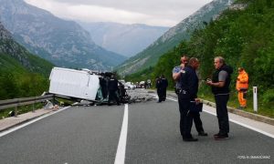 Riječ o stranom državljaninu: Pritvor za vozača kombija koji je izazvao težak udes