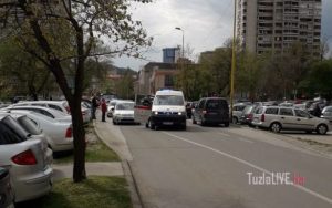 Saobraćajna nesreća u Tuzli: Teško povrijeđena žena pješak