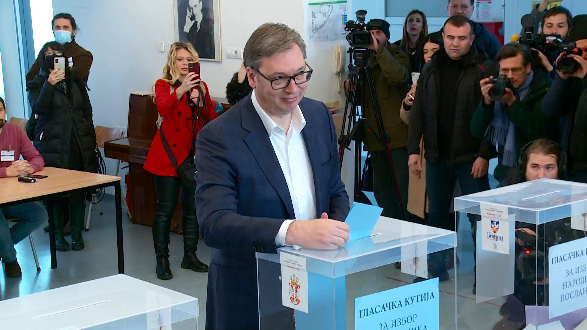 Izbori u Srbiji: Evo gdje su glasali Vučić, Dačić, Brnabić, Obradović…