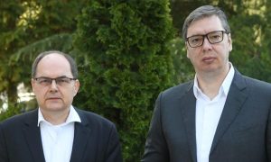 Oči u oči: Šmit se sastaje sa Vučićem, lider Srbije već ima spremno pitanje FOTO