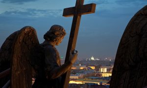 Najviša zgrada u Evropi: Patrijarh Kiril osveštao anđela čuvara Sankt Peterburga