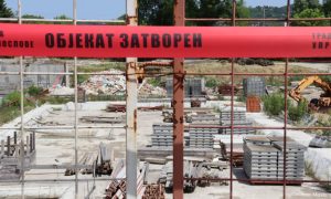 Banjalučki inspektori u akciji: Crvena traka oko gradilišta Đoke Ekvatora FOTO